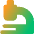 Microscope Observation Sciene Icon from Core Gradient Set