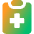 Checkup Medical Report Clipboard Icon from Core Gradient Set