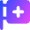 Hospital Sign Icon from Core Gradient Set