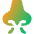 Nose Smell Icon from Core Gradient Set