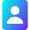 Portrait Setting Icon from Core Gradient Set