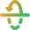 3d Rotate X Axis Icon from Core Gradient Set