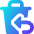 Empty Recycle Bin 2 Icon from Core Gradient Set