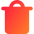 Recycle Bin 4 Icon from Core Gradient Set