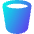 Trash Bin Remove Icon from Core Gradient Set