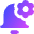 Alarm Setting Gear Icon from Core Gradient Set
