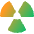 Radioactive 1 Icon from Core Gradient Set