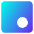 Align Bottom Right Circle Icon from Core Gradient Set