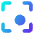 Align Bottom Right Frame Circle Icon from Core Gradient Set