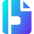 Align Margins Vertical Icon from Core Gradient Set