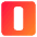 Align Object Vertical Icon from Core Gradient Set