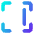 Align Right Frame Icon from Core Gradient Set