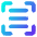 Align Three Horizontal Frame Icon from Core Gradient Set