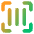 Align Three Vertical Frame Icon from Core Gradient Set