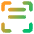 Align Two Top Frame Icon from Core Gradient Set