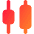 Distribute Center Horizontal Icon from Core Gradient Set