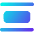 Distribute Vertical Icon from Core Gradient Set