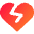 Broken Heart Icon from Core Gradient Set