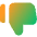 Dislike 1 Icon from Core Gradient Set