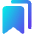 Double Bookmark Icon from Core Gradient Set