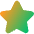 Star 1 Icon from Core Gradient Set