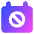 Calendar Block Icon from Core Gradient Set