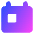 Calendar Event Icon from Core Gradient Set