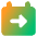Calendar Jump To Date Icon from Core Gradient Set