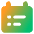 Calendar List Icon from Core Gradient Set