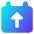 Calendar Upload Icon from Core Gradient Set