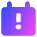 Calendar Warning Icon from Core Gradient Set