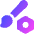 Brush Setting Bolt Nut Icon from Core Gradient Set