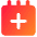 Notepad Add Icon from Core Gradient Set