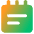 Notepad Text Icon from Core Gradient Set