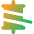 Thread Post Tweet Icon from Core Gradient Set