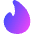 Trending Content Icon from Core Gradient Set
