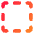 Select Square Area 1 Icon from Core Gradient Set