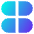 Dashboard Horizontal Pills Half Icon from Core Gradient Set