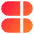 Dashboard Horizontal Pills Split Right Icon from Core Gradient Set