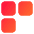 Dashboard Square Three Icon from Core Gradient Set