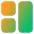 Dashboard Square Vertical Rectangle 1 Icon from Core Gradient Set