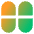 Dashboard Vertical Pills Half Icon from Core Gradient Set