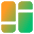 Dashboard Vertical Rectangle Split 1 Icon from Core Gradient Set