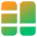 Dashboard Vertical Rectangle Split 3 Icon from Core Gradient Set