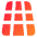 3d Perspective Grid Icon from Core Gradient Set