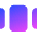 Carousel Horizontal Icon from Core Gradient Set