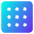 Grid Dots Icon from Core Gradient Set
