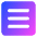 Grid Rules Icon from Core Gradient Set