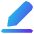 Pencil Line Icon from Core Gradient Set