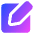 Pencil Square Icon from Core Gradient Set